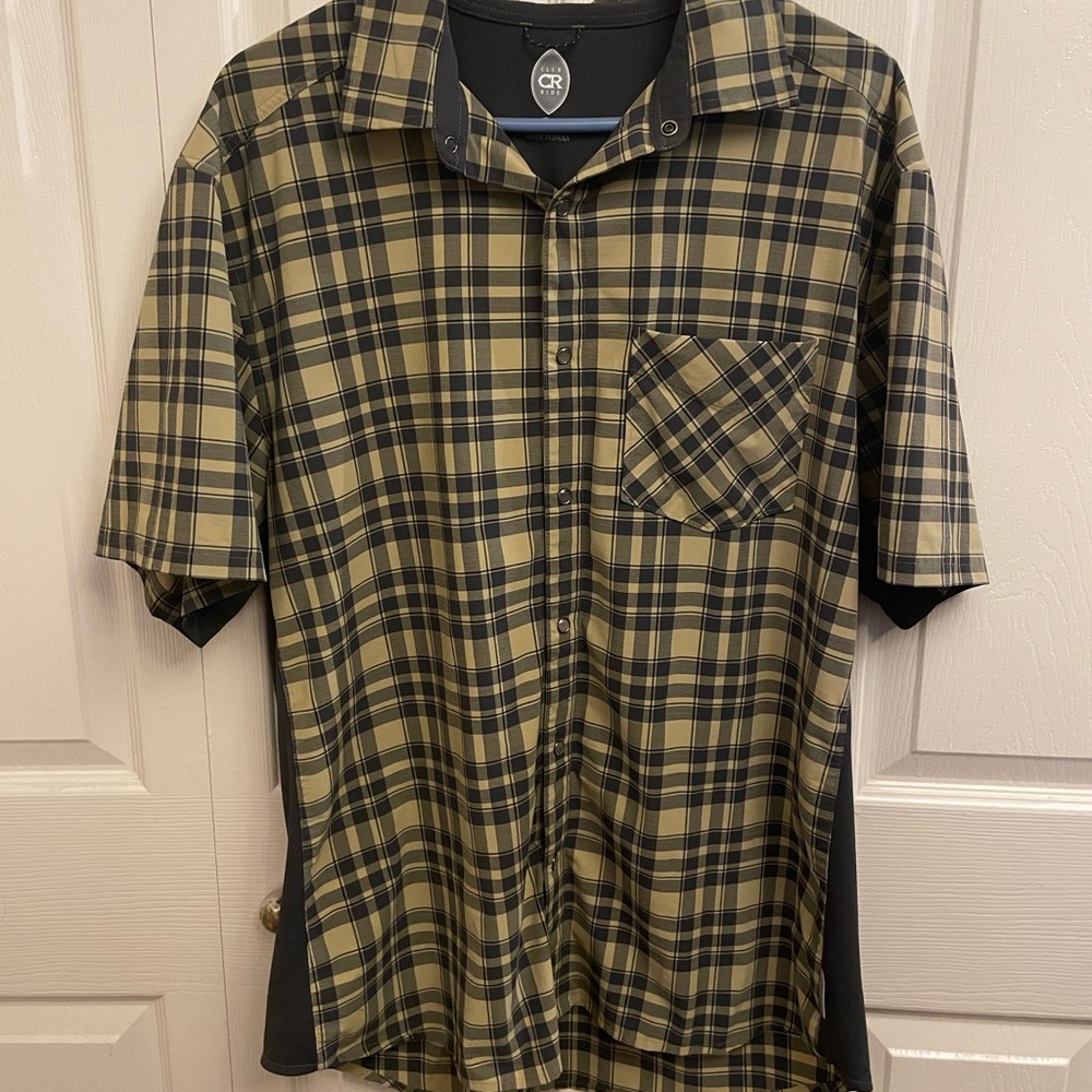 Club ride MTB button down